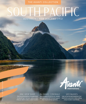 South Pacific Avanti Collection New Zealand Cover